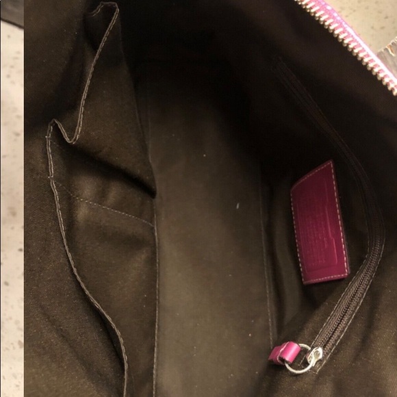 COACH HAMPTONS DOME BARBIE PINK LEATHER HANDBAG PURSE BAG K0993-F13963 - Picture 16 of 17